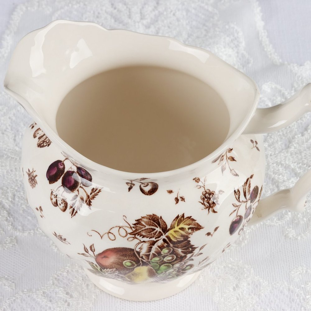 Vintage Johnson Brothers Autumn's Delight Pitcher 32 oz - Picture 6 of 9